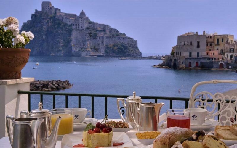 Hotel Miramare E Castello Ischia Exteriér fotografie